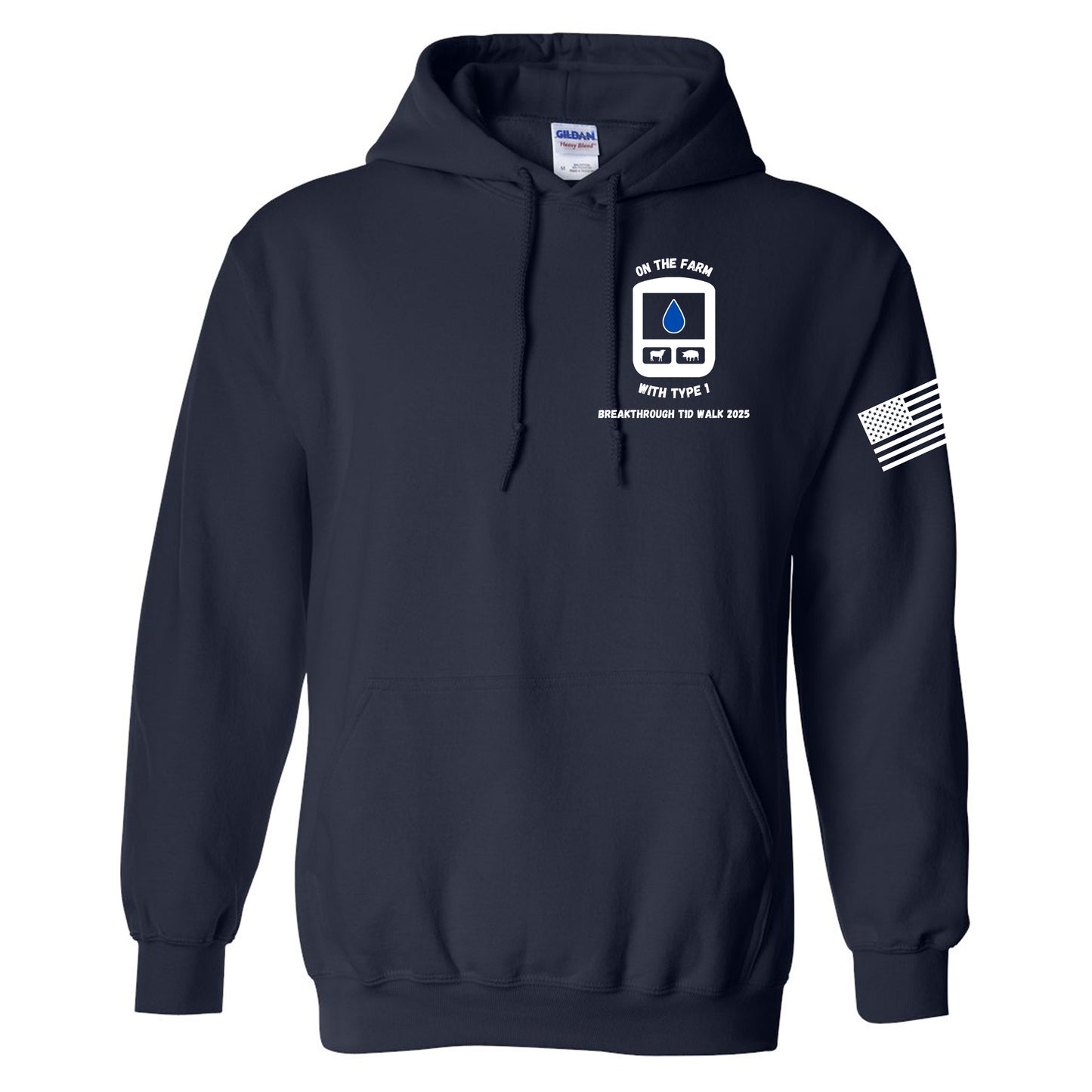 Hintze Farm T1D Walk Hooded Sweatshirt
