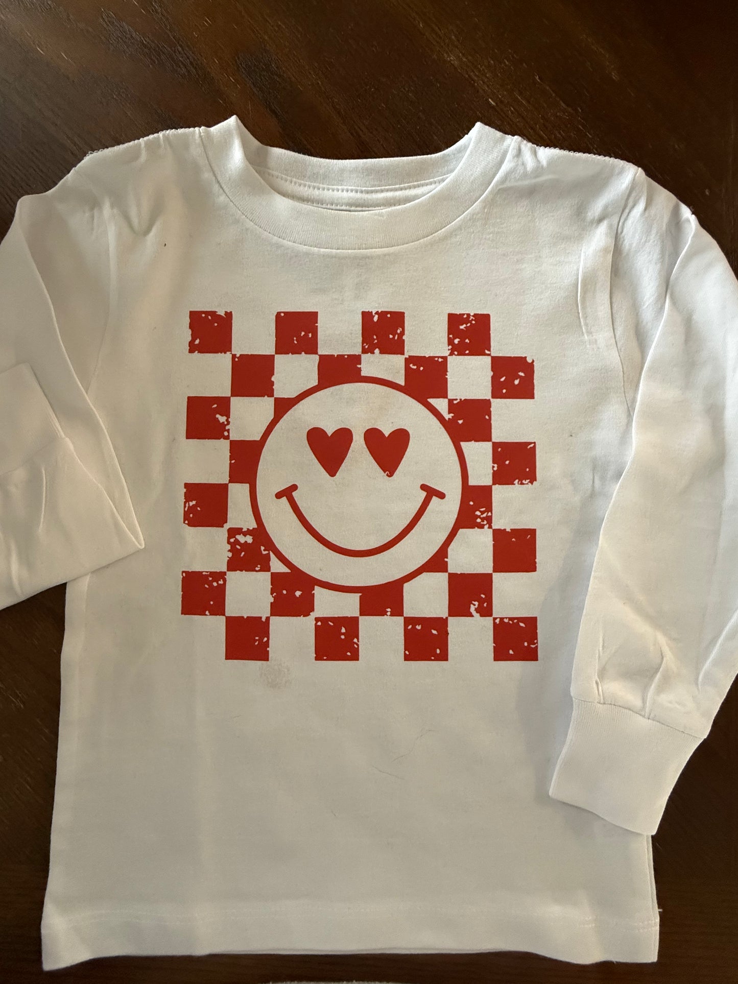 Valentines Smiley toddler and youth