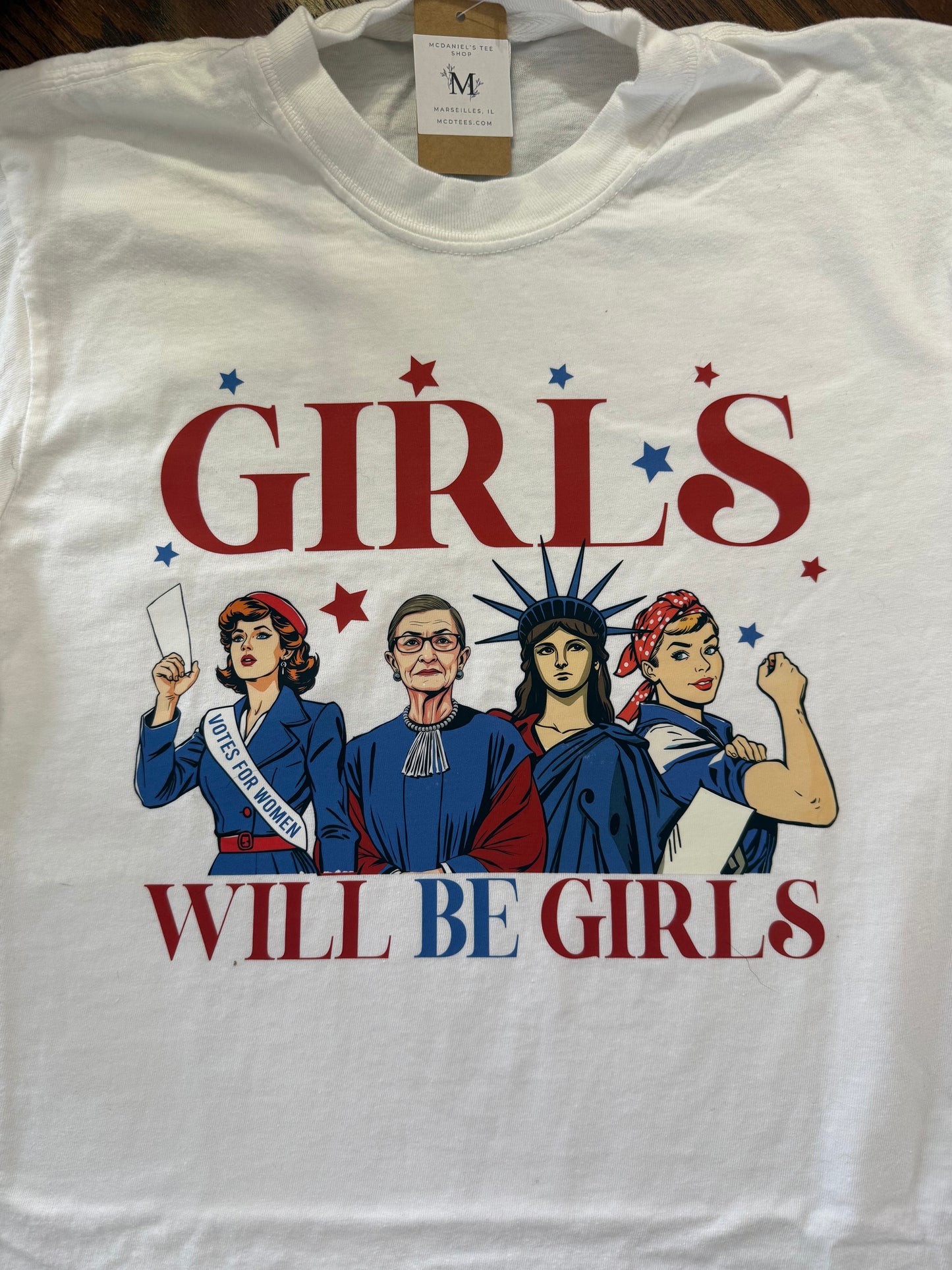 Youth Girls Will Be Girls tee