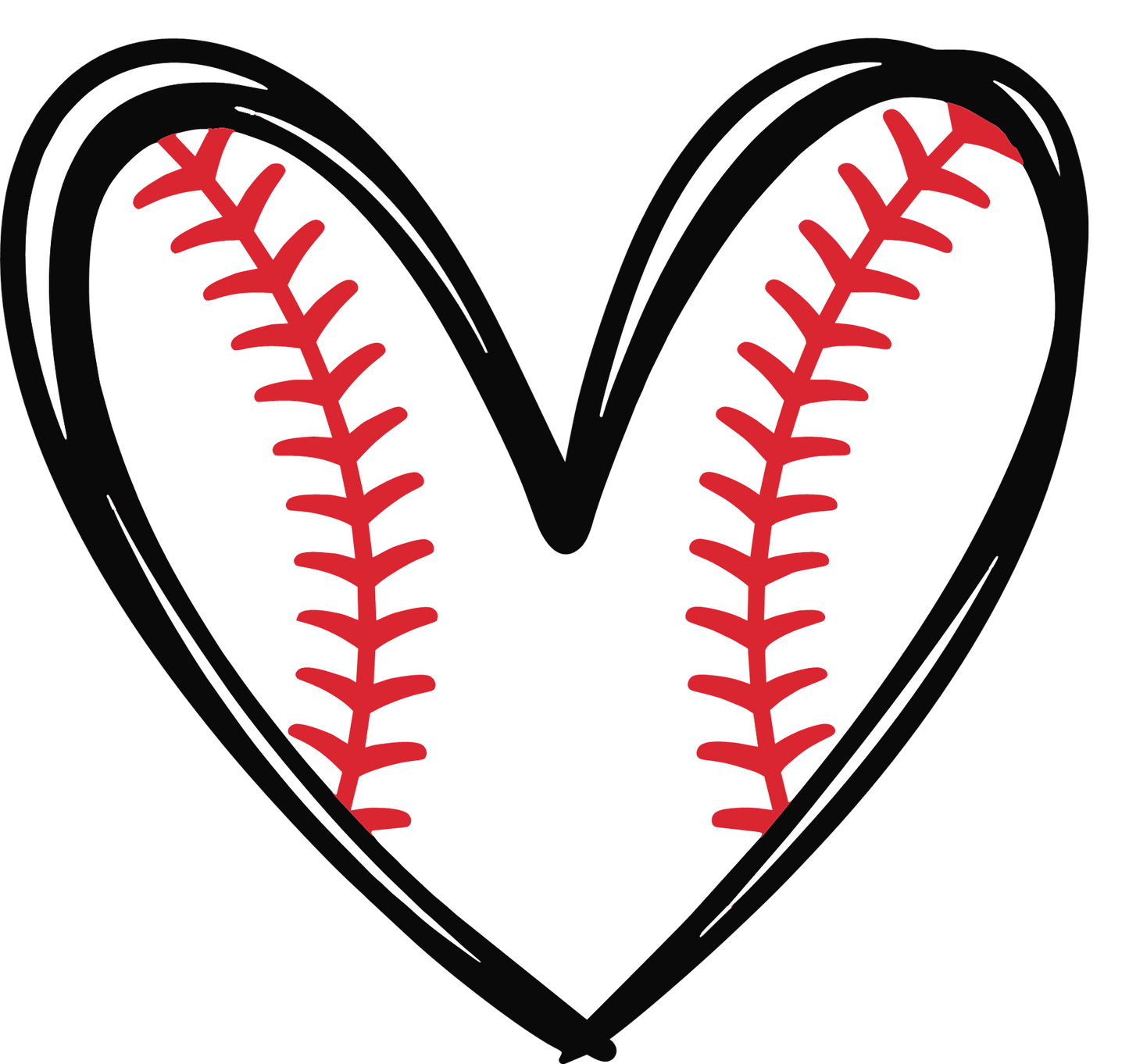 baseball heart