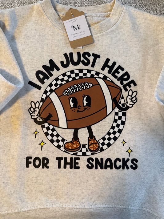 Just here for the snacks