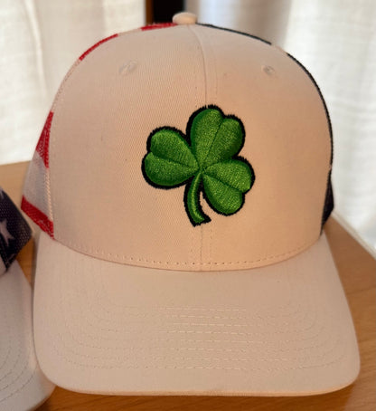Irish Embroidered Flag Trucker Hat