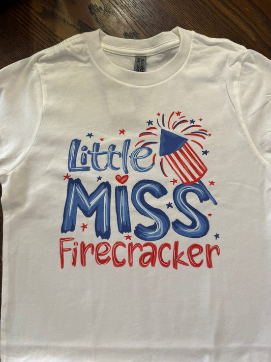 Youth Little Miss Firecracker