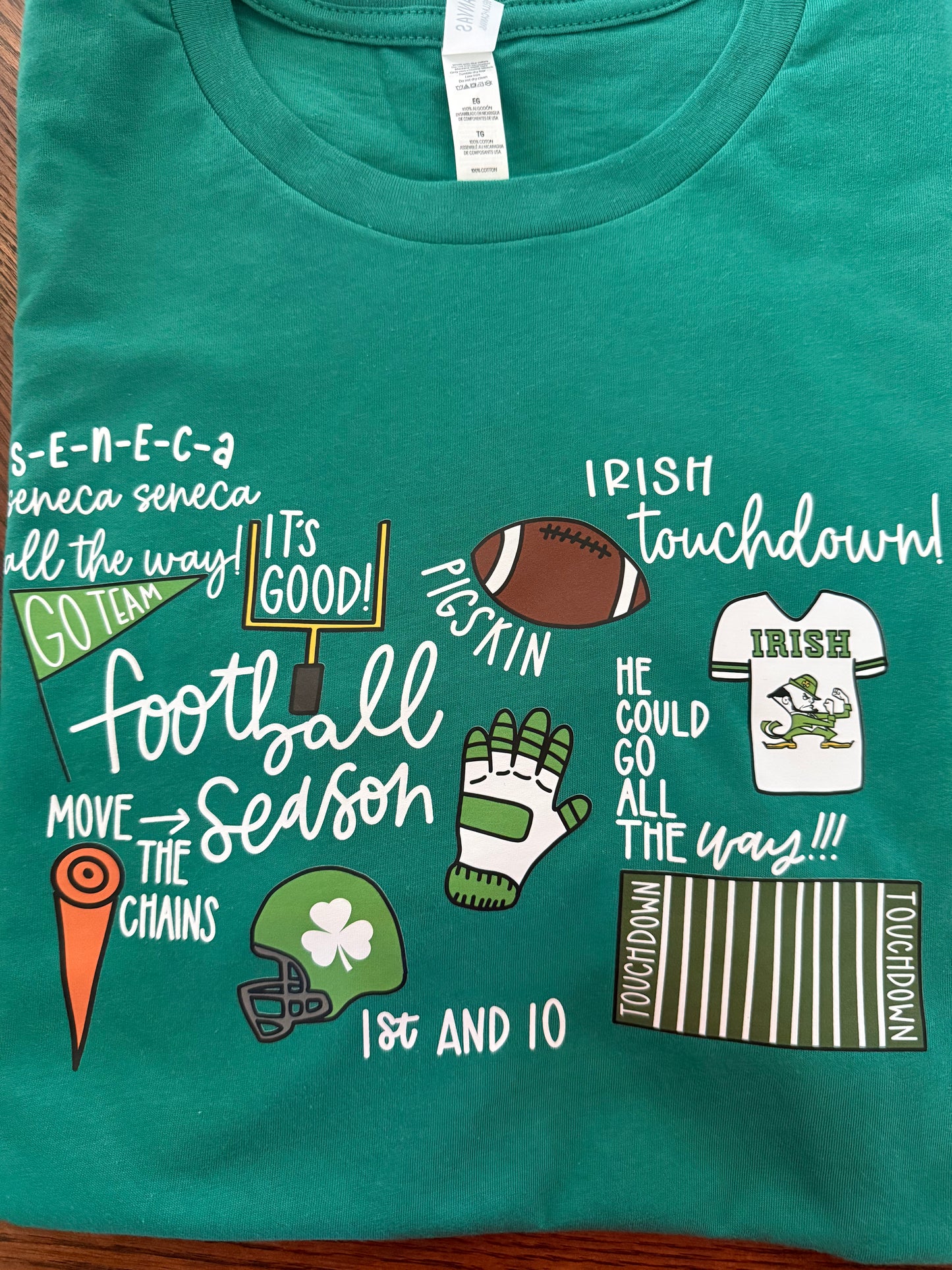 IRISH Touchdown