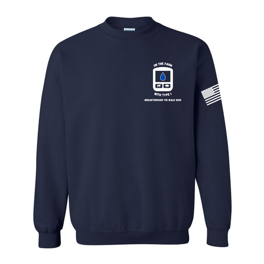 Hintze Farm T1D Walk Crewneck Sweatshirt