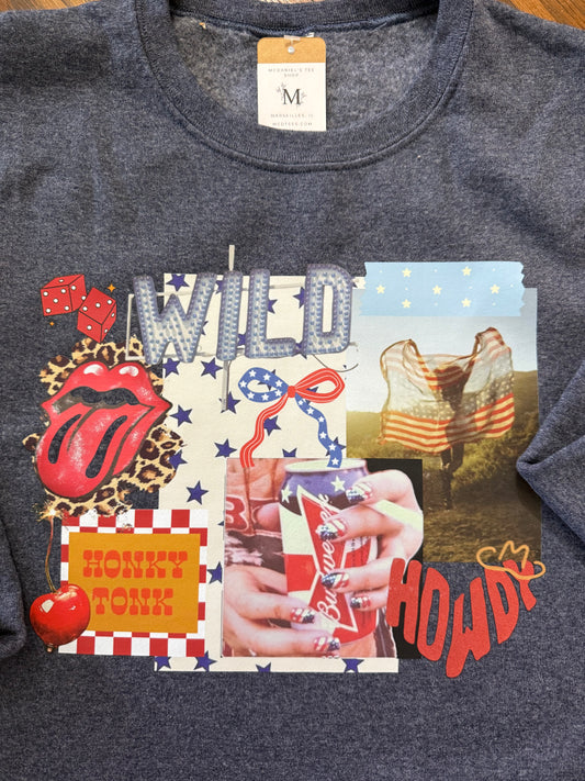 Wild 4th Crewneck sweatshirt