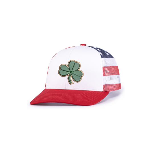 Irish Embroidered Flag Trucker Hat