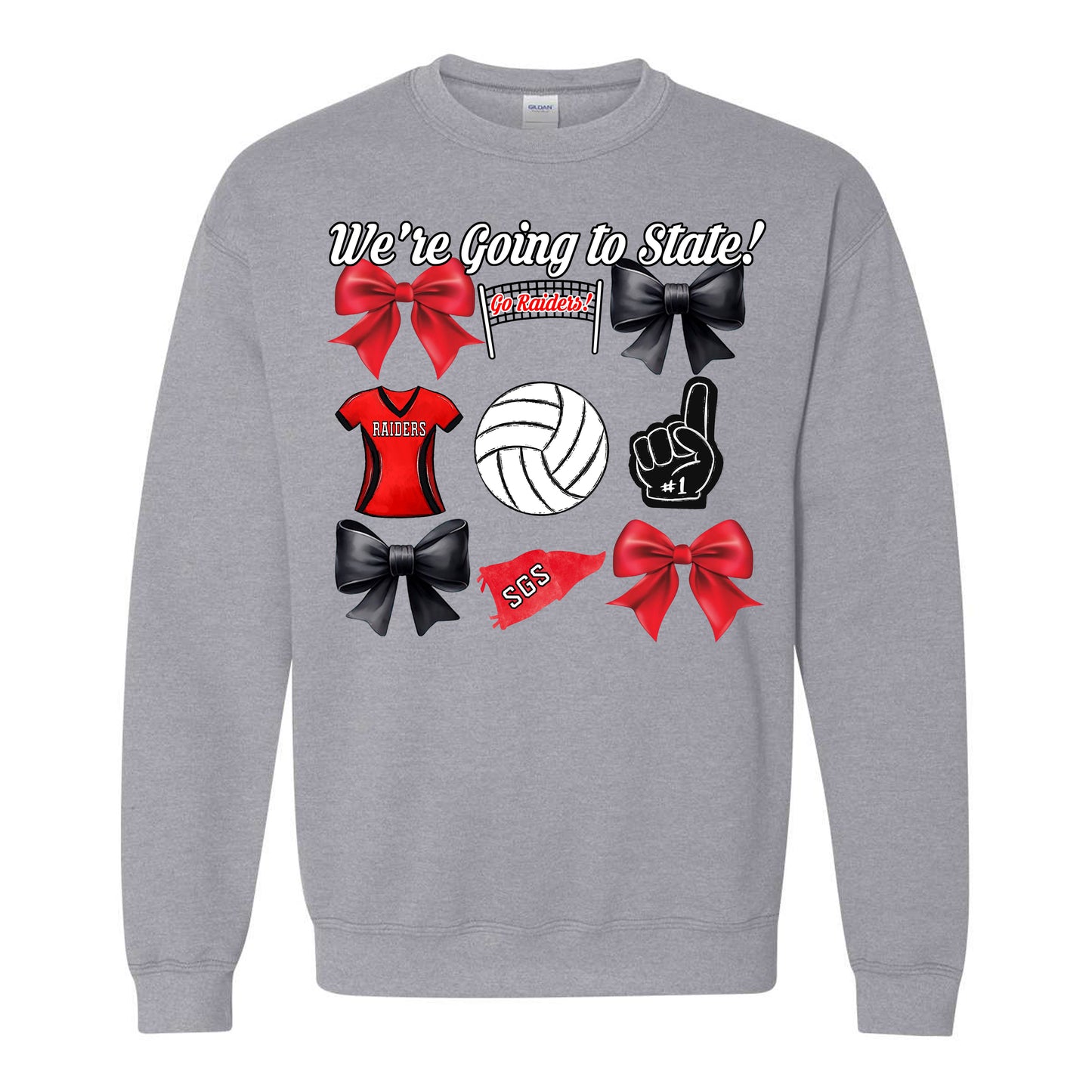 Volleyball Bow Coquette