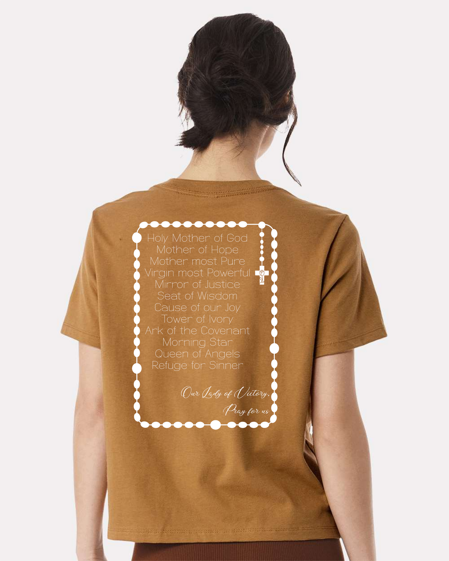 Women’s Cut Tee: Blessed Virgin Mary