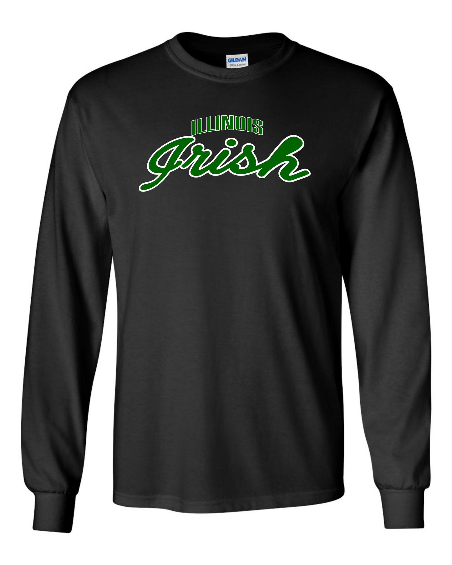 Illinois Irish Long Sleeve Tee
