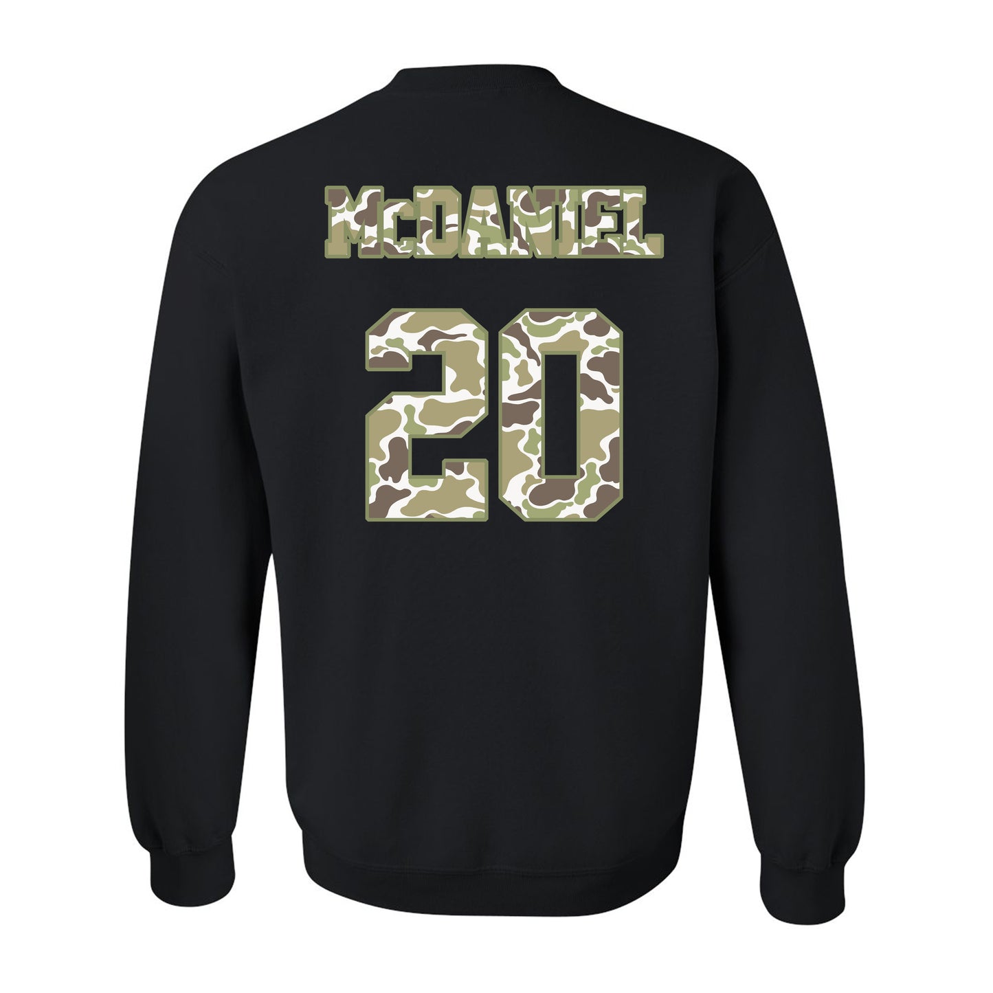 Camo name and/or number