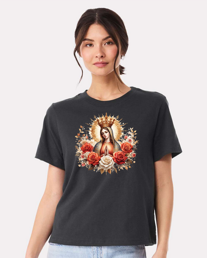 Women’s Cut Tee: Blessed Virgin Mary