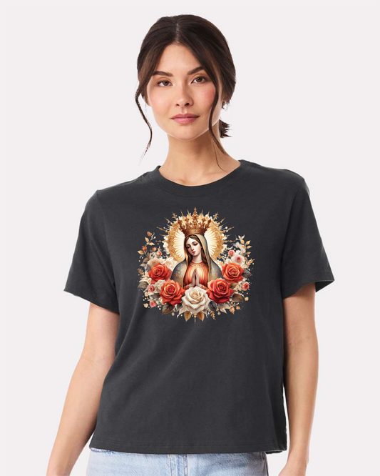 Women’s Cut Tee: Blessed Virgin Mary