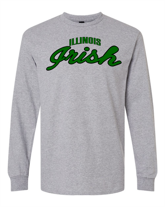 Illinois Irish Long Sleeve Tee