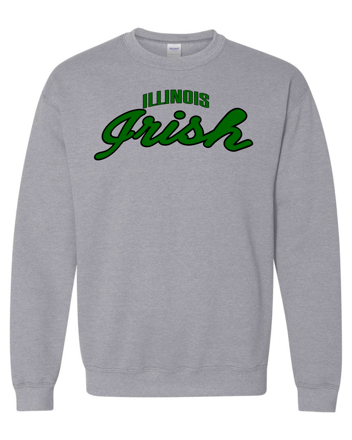 Illinois Irish Crewneck Sweatshirt