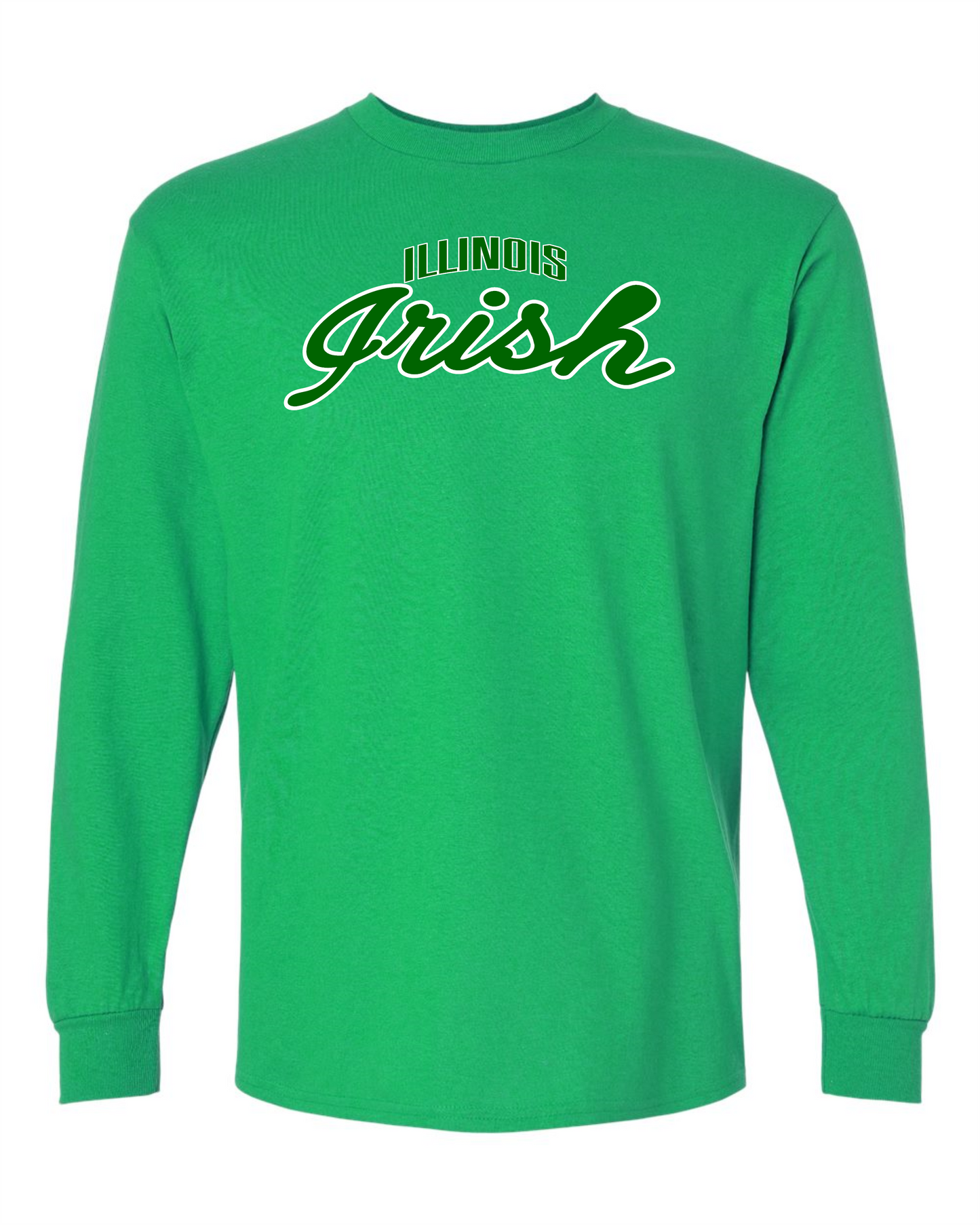 Illinois Irish Long Sleeve Tee