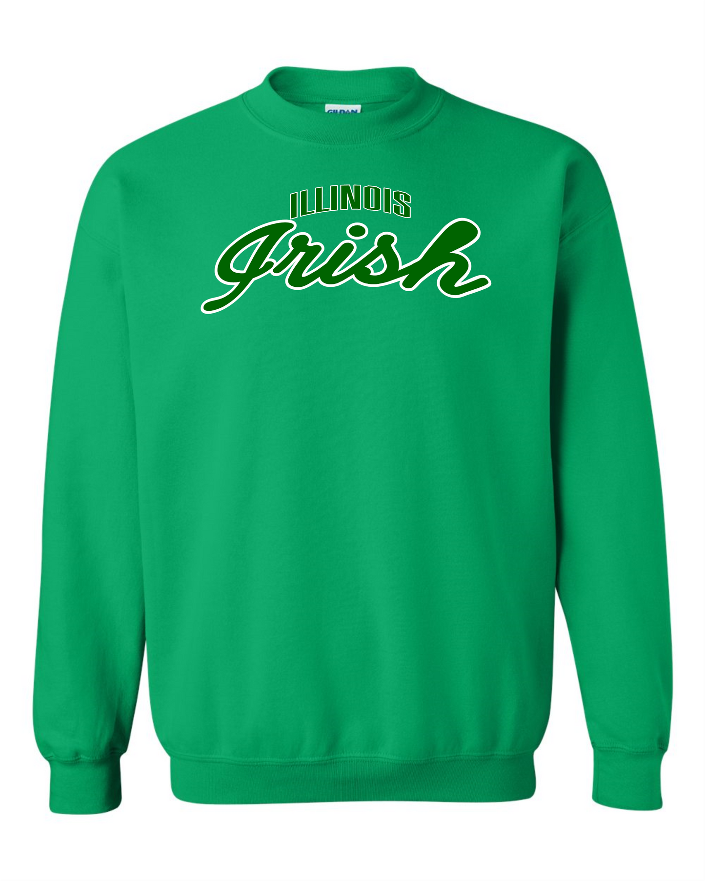 Illinois Irish Crewneck Sweatshirt