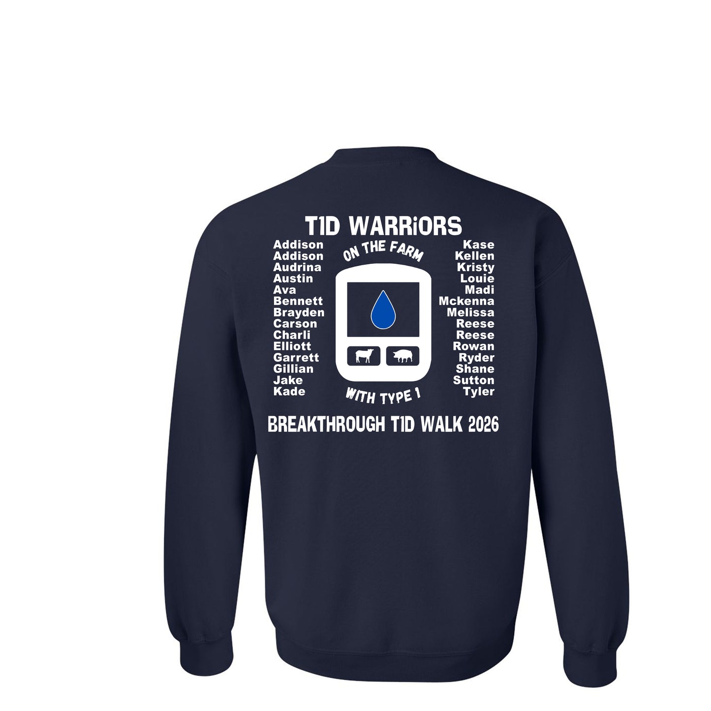 Hintze Farm T1D Walk Long Sleeve Tee