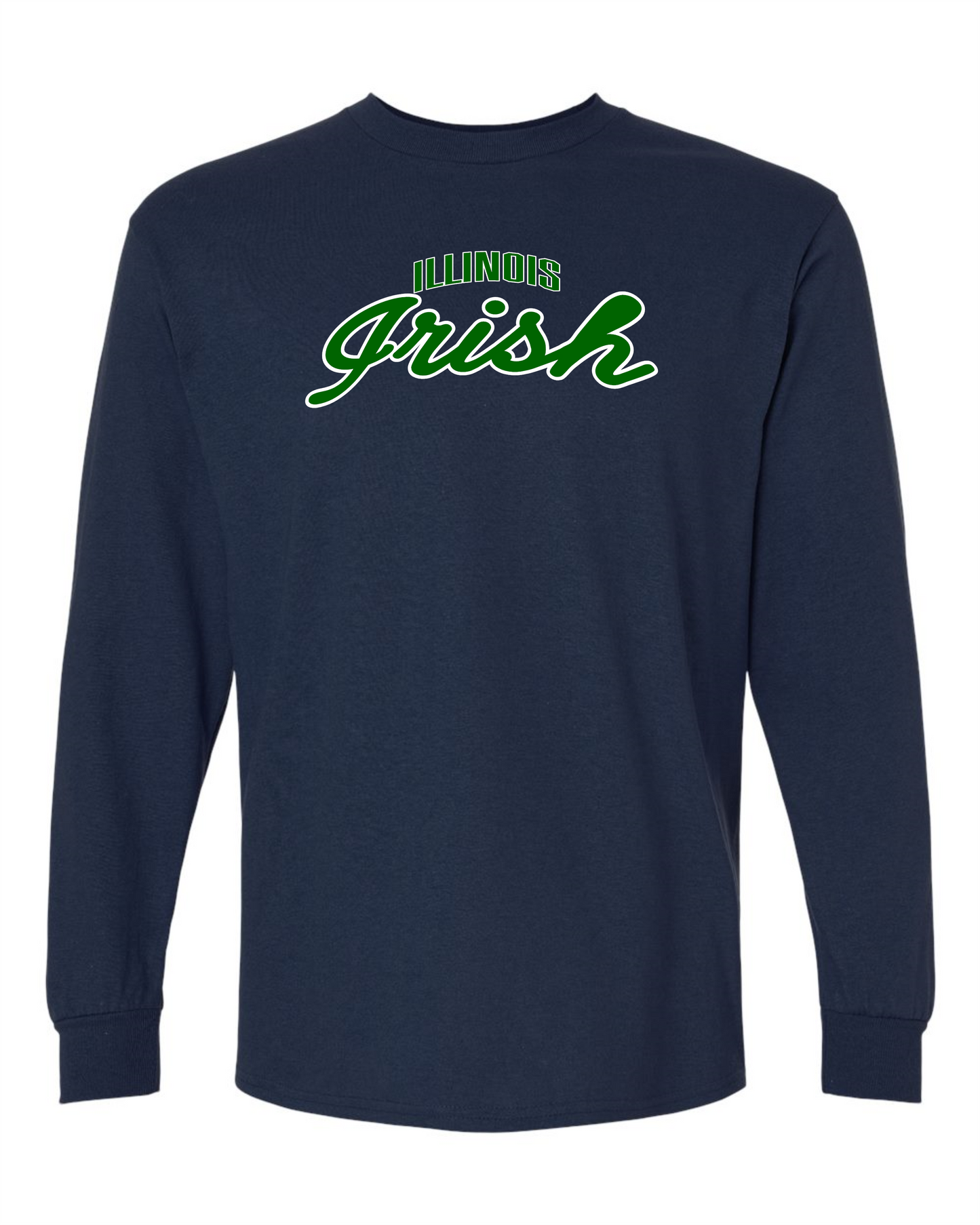 Illinois Irish Long Sleeve Tee
