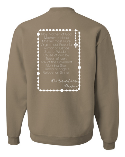 Blessed Virgin Mary Crewneck Sweatshirt