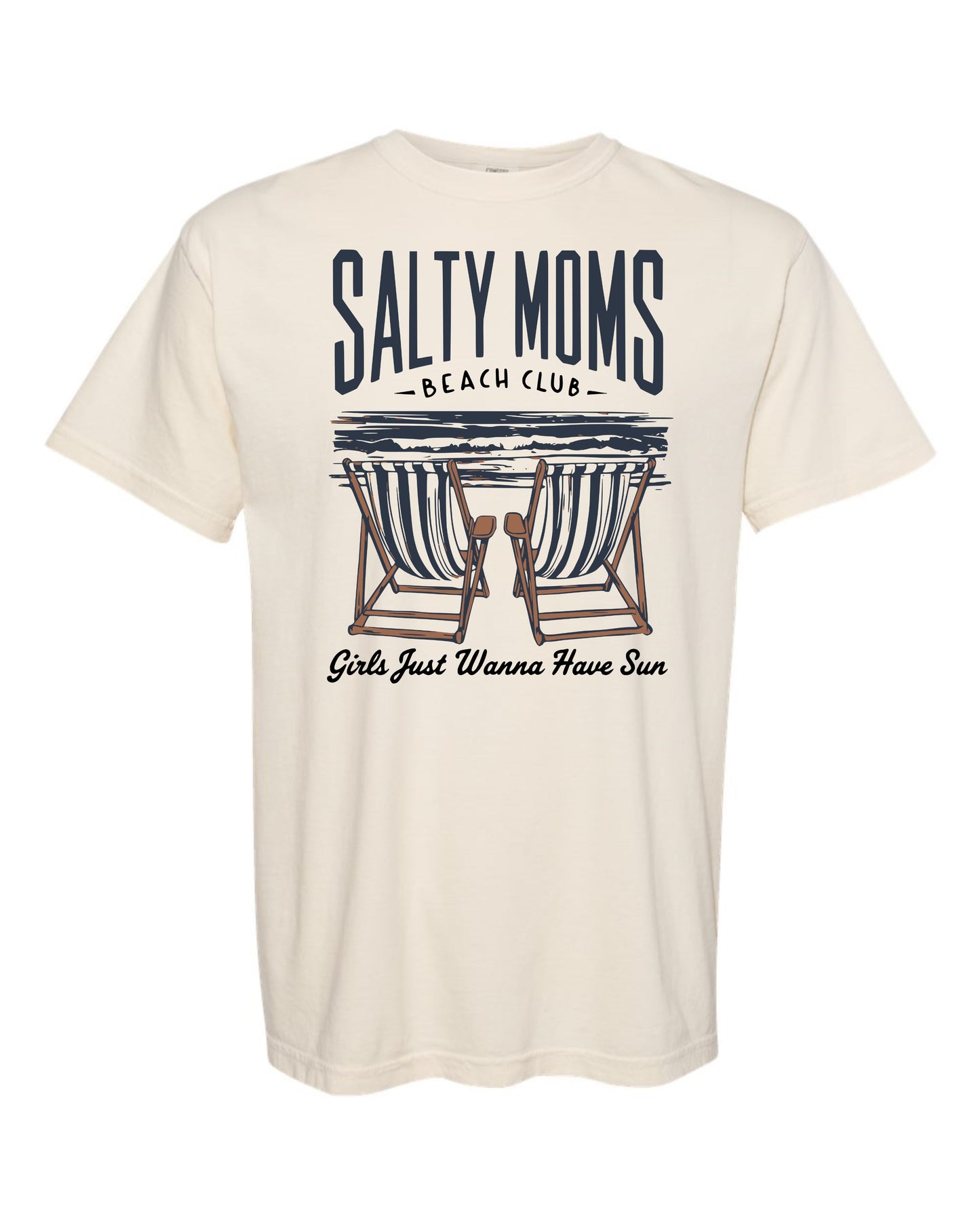 Salty Moms Beach tee
